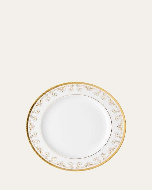 Medusa Gala Gold Dinner Plate